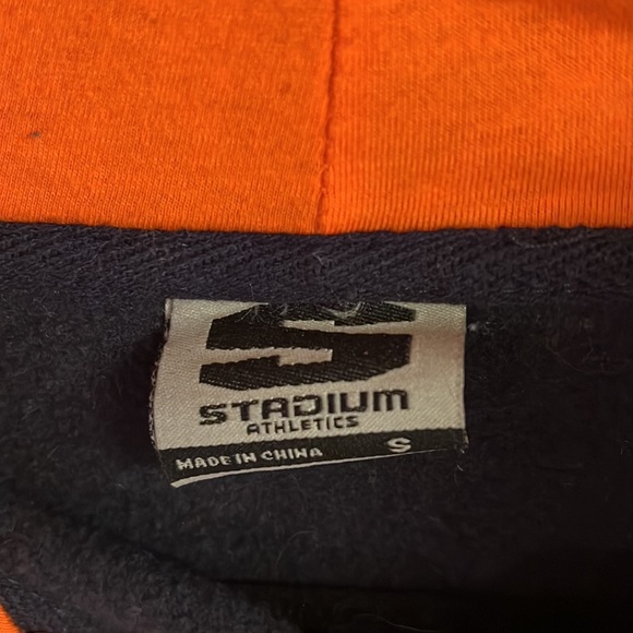 Auburn Zip-Up Hoodie Adult Unisex sz Small - Picture 3 of 5